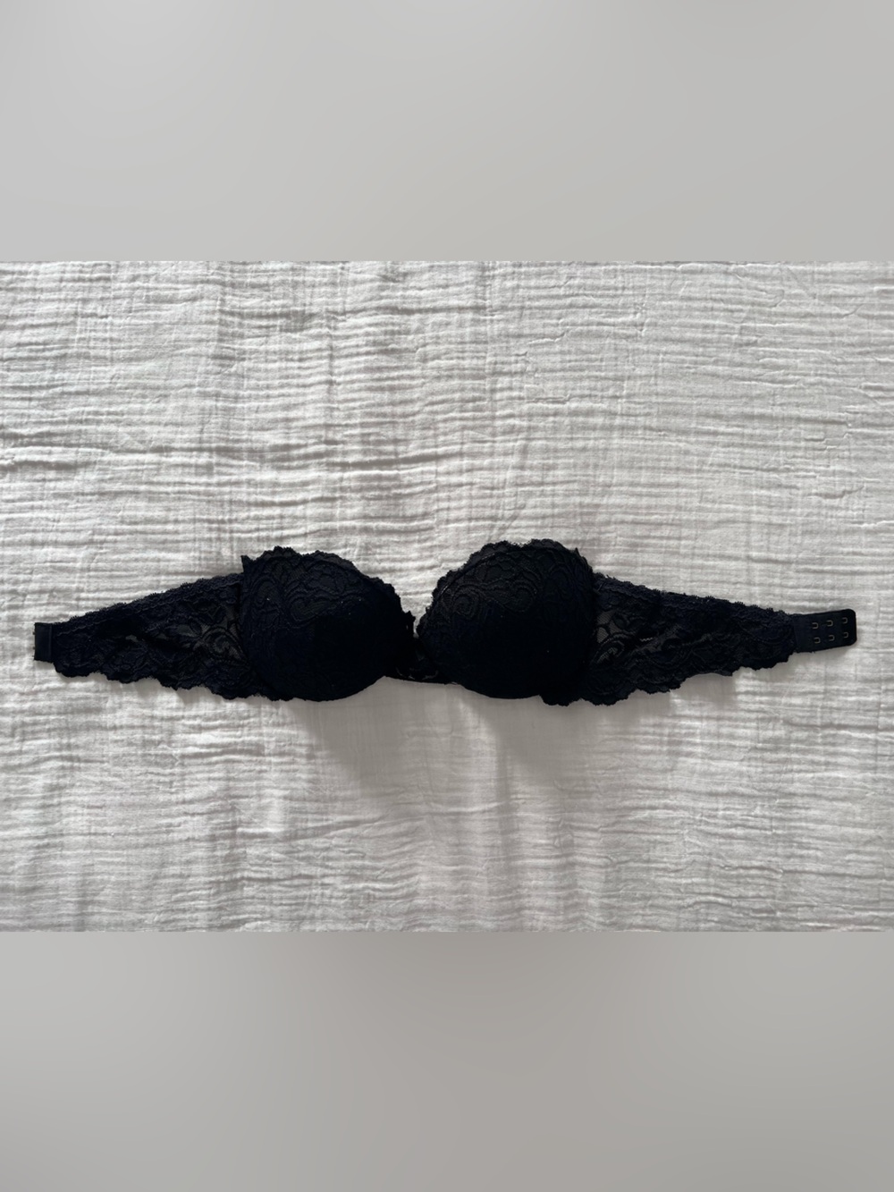 Black Lace Strapless Bra - Women Intimates